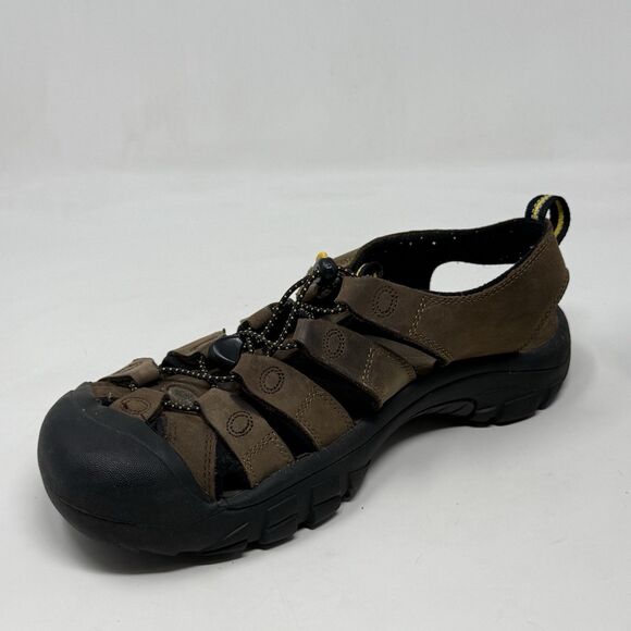 Keen Newport Sandals Mens 9.5 Brown Leather Hiking Waterproof Ankle Strap main image 16
